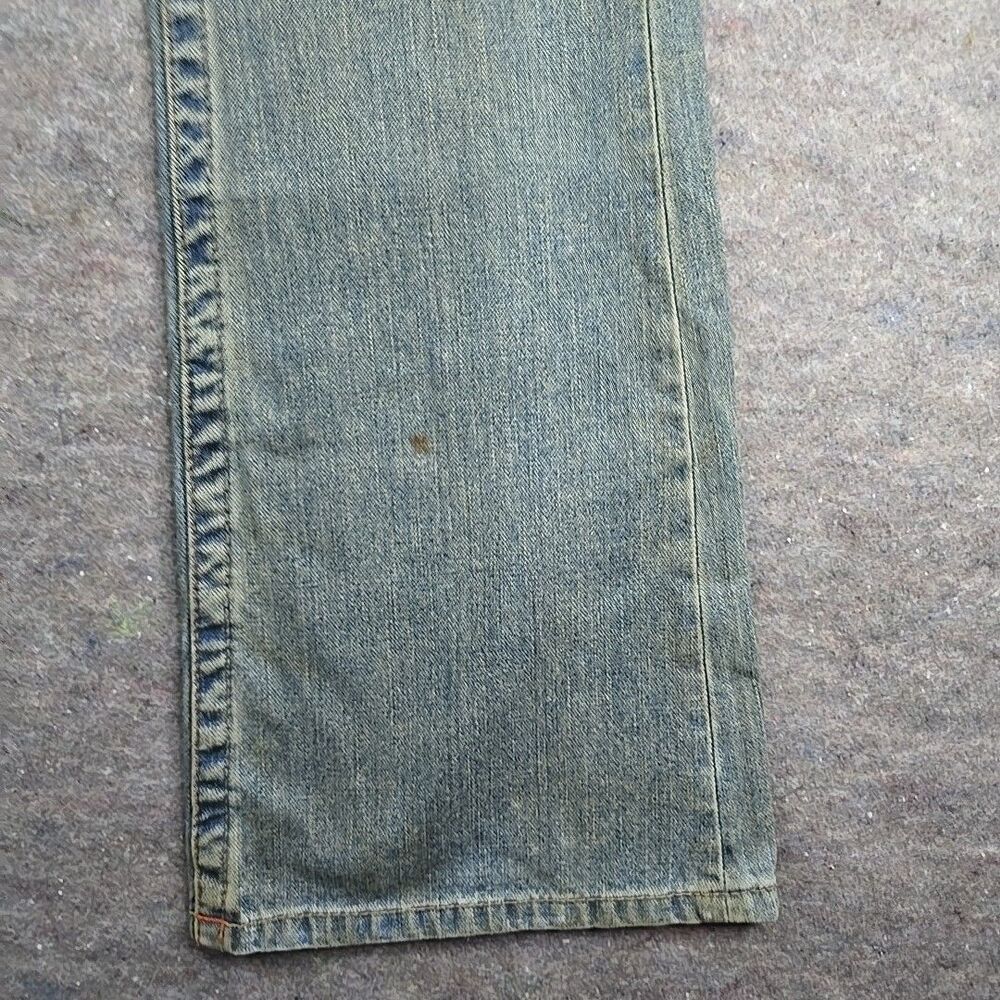 NWT True Religion Jeans Embroidered Size 29 Y2K Bobby Flare Lady Godiva Denim - Picture 5 of 15